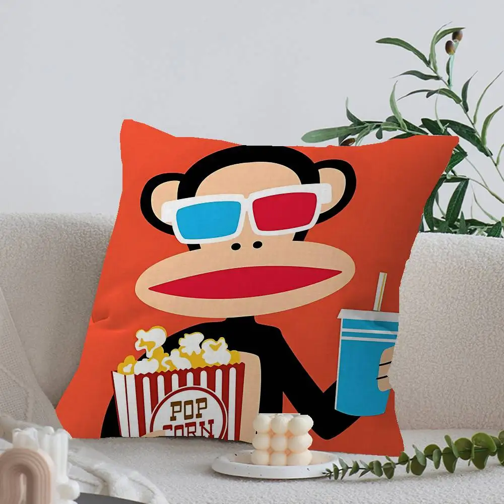 Logo P-Pauls F-Frank Personalized Pillow Dust Cover Bedroom Kids Party Decoration Pillowcase Birthday Children Gift