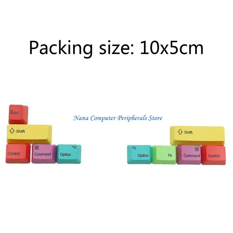 F68C لـ لوحة المفاتيح الميكانيكية Keycaps OEM Profile PBT CMYK Modifiers 10 for Ke