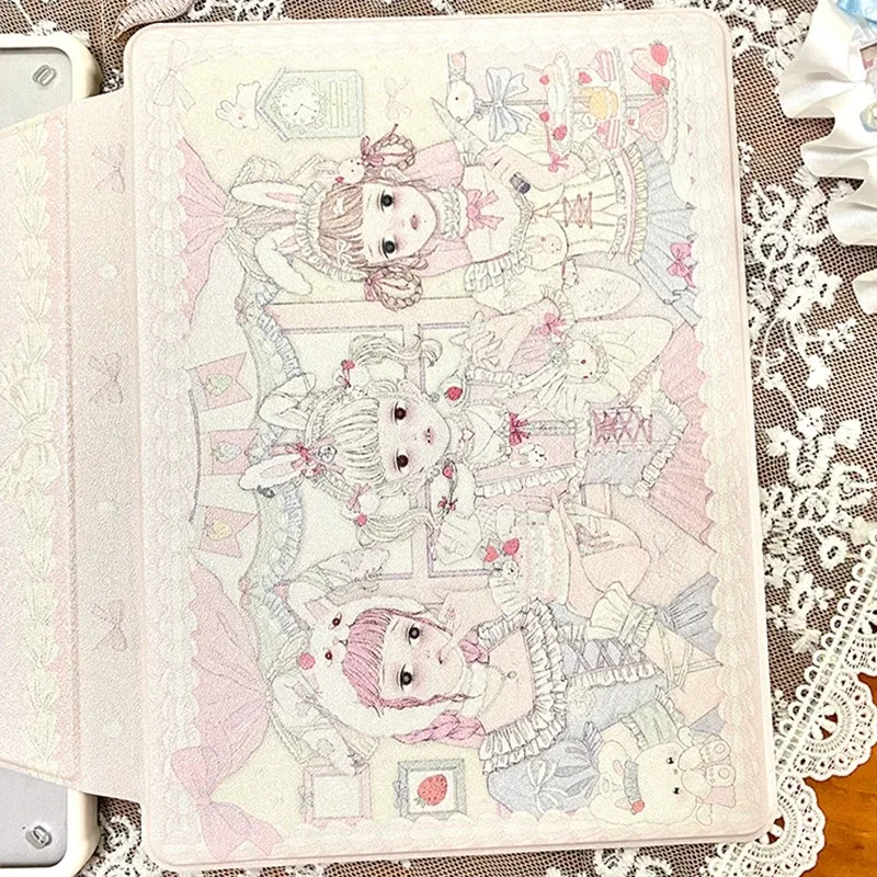 360 회전 아크릴 보호 케이스, 펜 슬롯 및 자동 스위치 기능, 2018, 아이패드 벤딩 방지