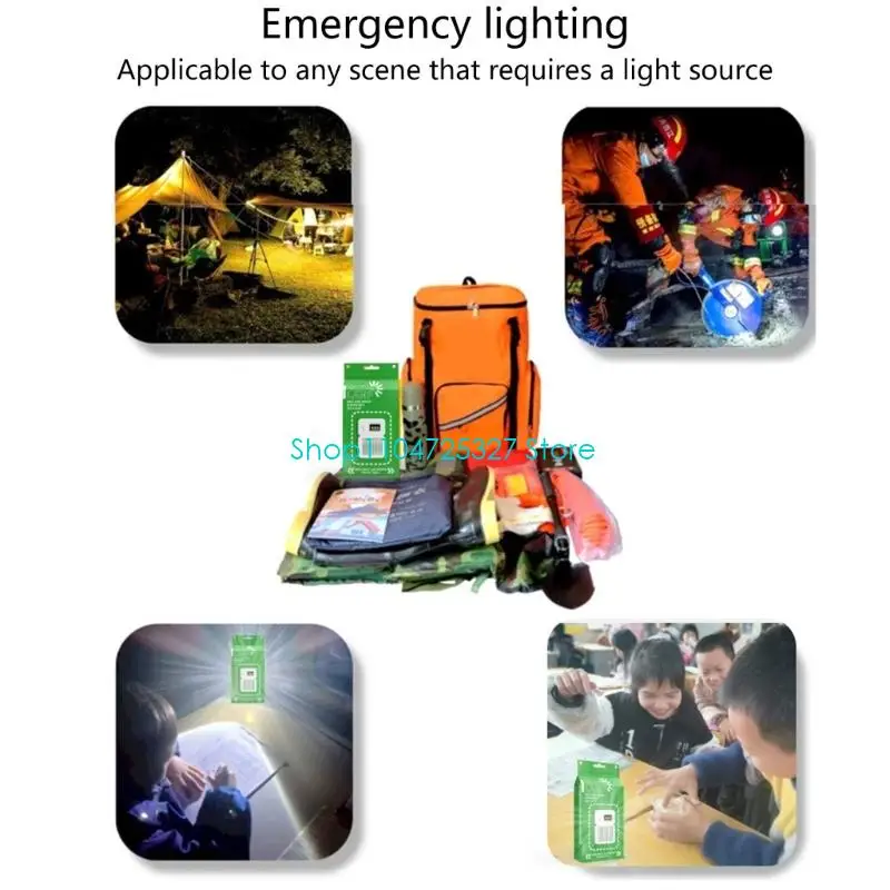 D8KF Salt Water Emergency Light with 200h Runtime Portable Waterproof Light