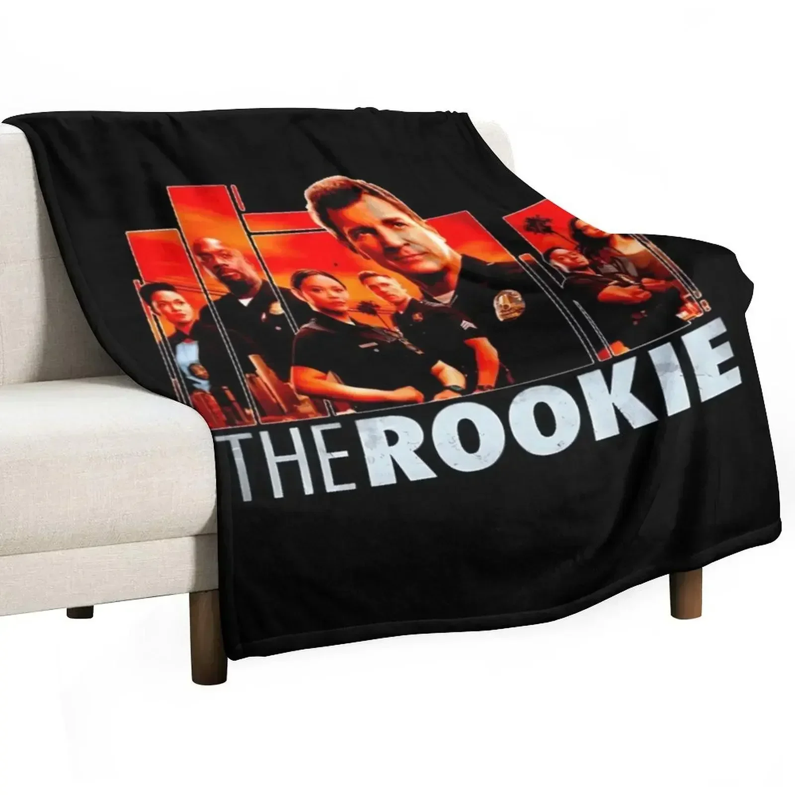 

The Rookie Fanart Poster Throw Blanket Fuzzy Plush Throw Blanket for Sofa Chair