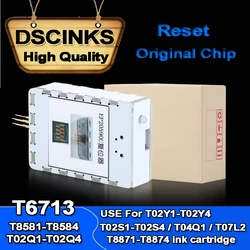 T8581 T8871 T02Q1 T6713 Chip Resetter For Epson WF-M20590 C17590 C20590 C20600 C20750 C20590a C17590a C21000a C20750a C20600a