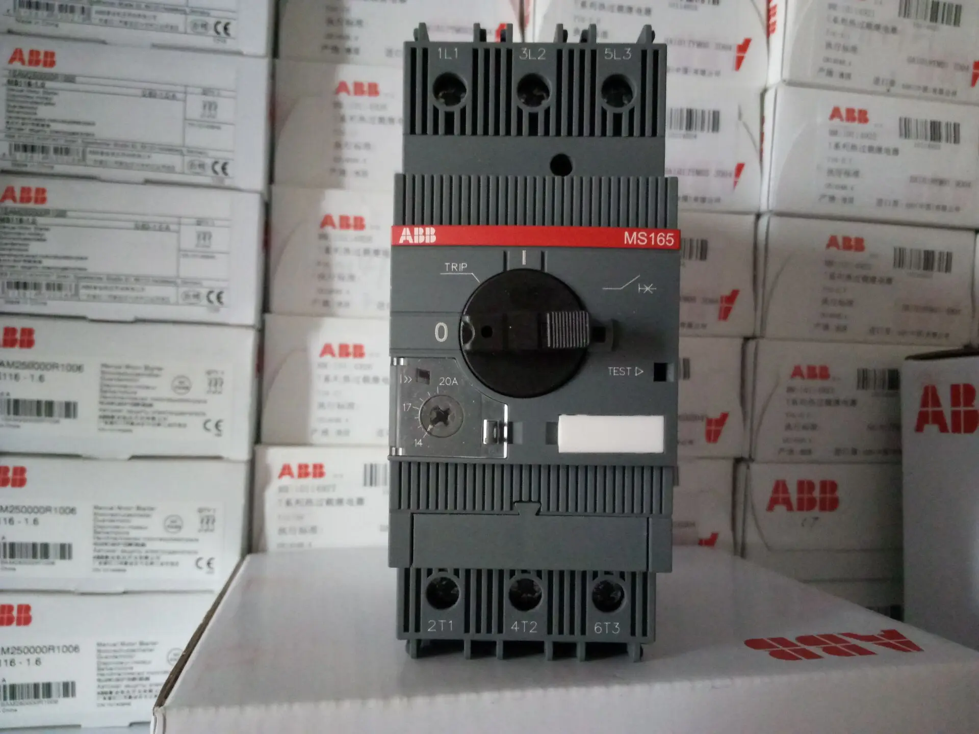 New Genuine ABB MS165 Series Motor Protection Circuit Breaker MS165-20