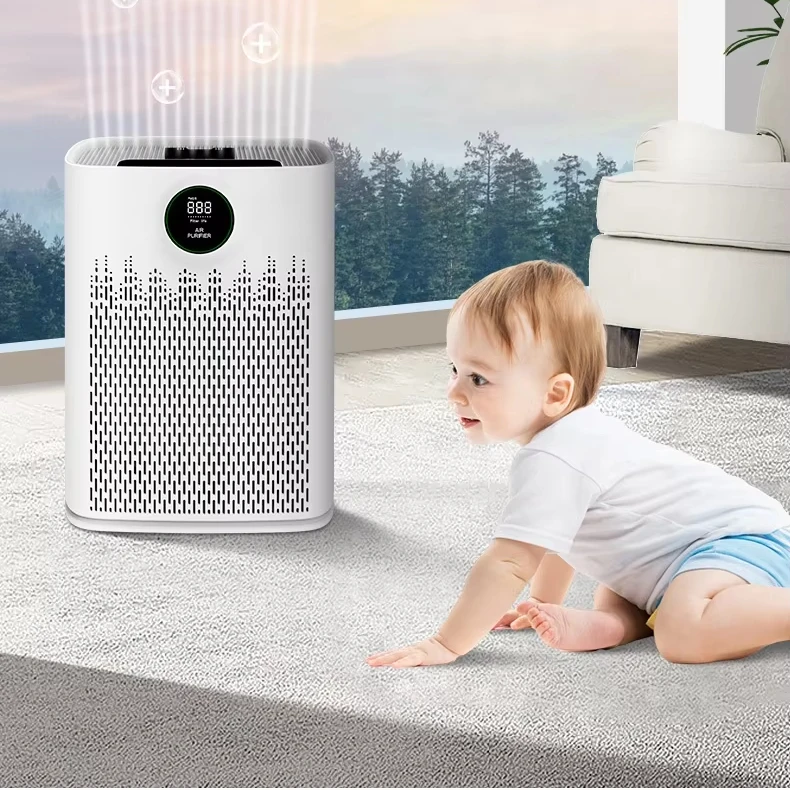 Compact Air Purifier Dehumidifier Plastic Home Office