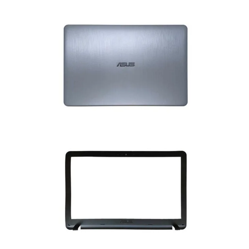 LCD back cover & bezel for Asus x541ua r541ua x541s X540 A540 r540 Silver