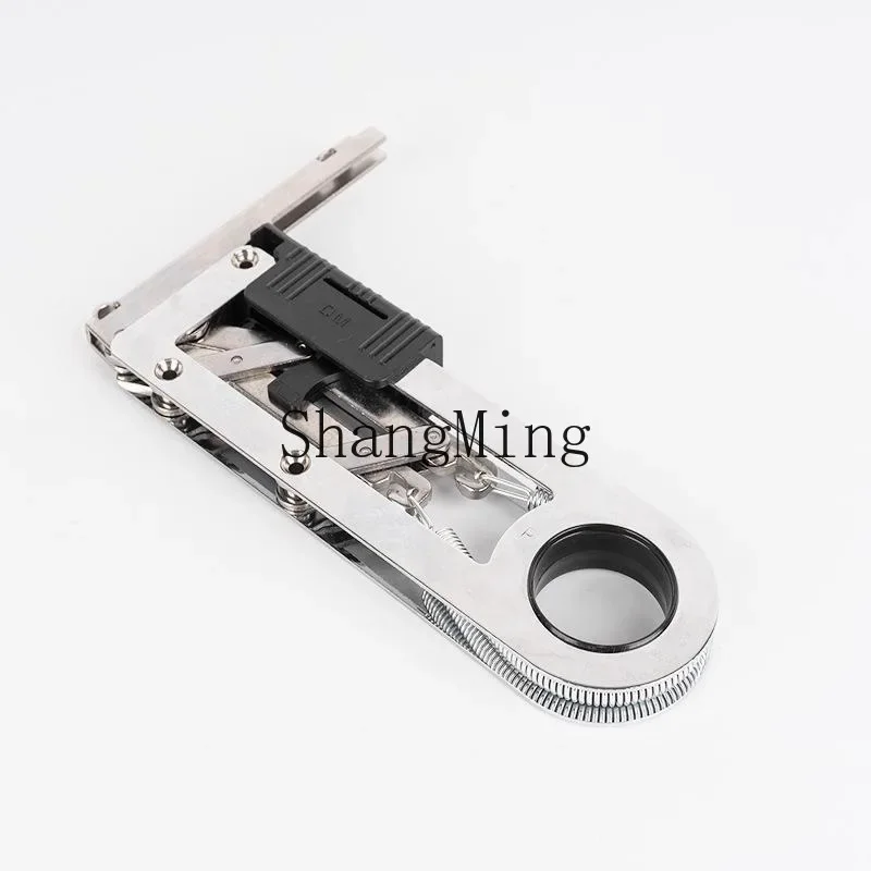 CLL down-turn cabinet door hidden hinge cabinet flat square drawer flap hinge buffer wardrobe hardware accessories