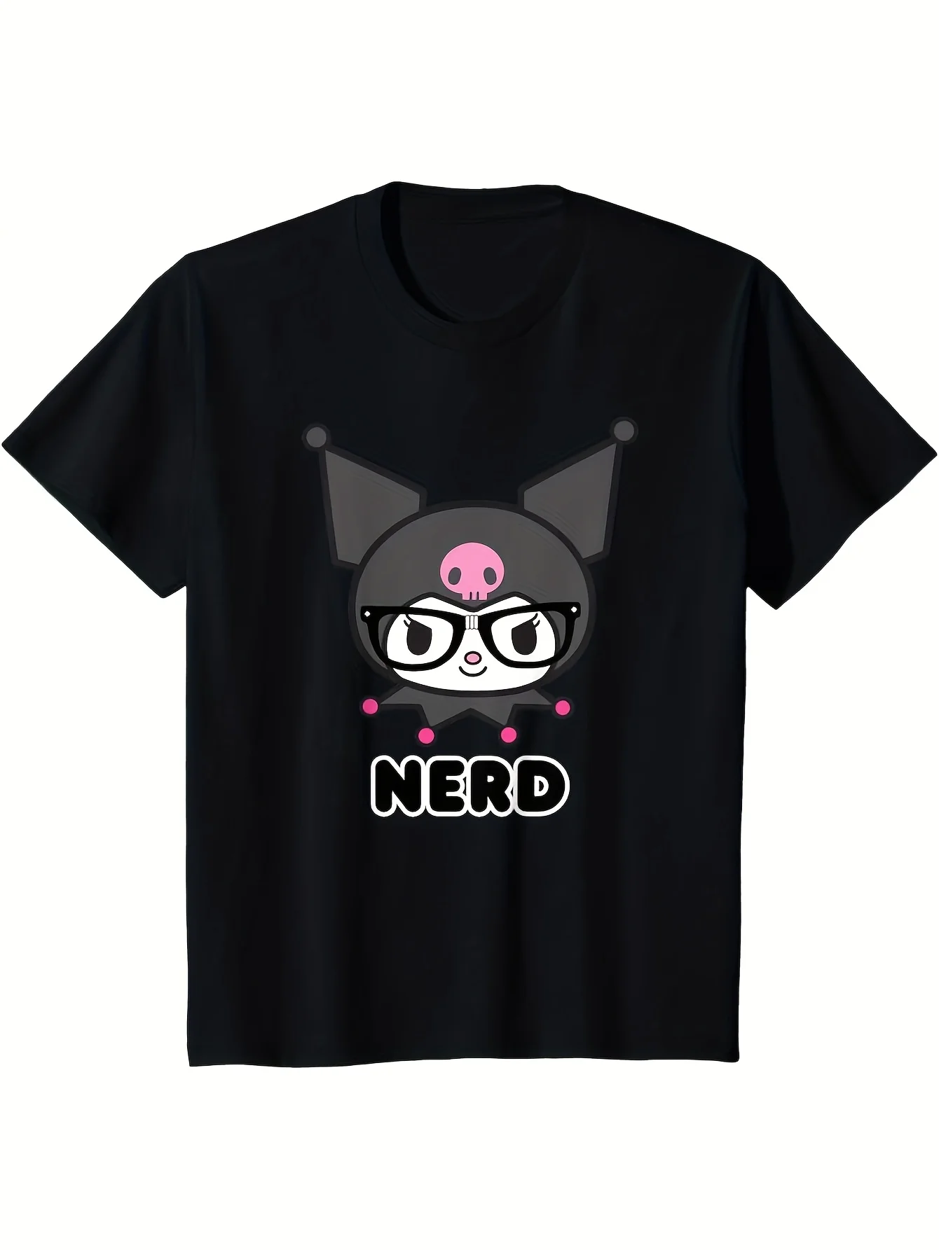 

Sanrio Women's St. Patrick's Day Hello Kitty Pattern Men's and Women's T-shirt Casual Short Sleeve, Cute Cartoon Design