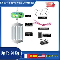 Controlador basculante eléctrico para bebé, controlador de cuna oscilante para bebé, motor arriba y abajo, muebles de velocidad ajustable para niños Baby Rock