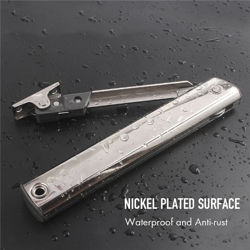 2 dobradiças de fechamento frescas para armário de cozinha, parada aleatoriamente, dobradiça de móveis, rv, motorhome, campista-carro, suporte de porta hidráulica