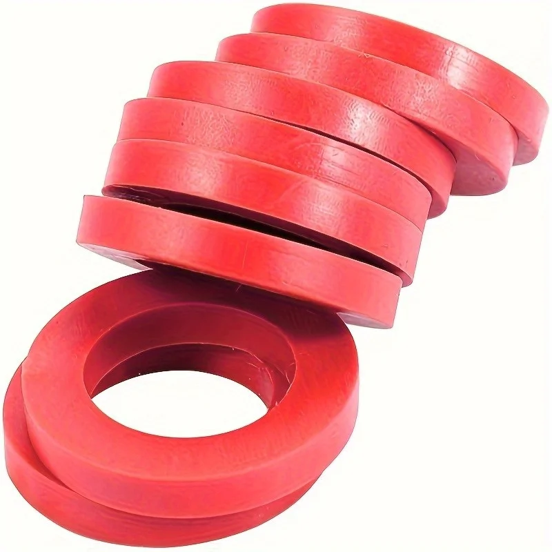 Heavy Duty Silicone O-Ring Garden Hose Gaskets - 5/10-Pack Leak-Proof Seal Washers, Universal Fit
