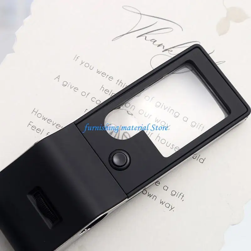 

Y5GD Glass Lens for Book Reading Lens 3X 10X 55X Magnifier