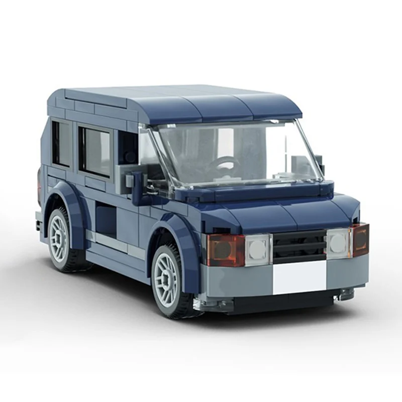 Speed Racing Car Model MOC Building Bricks Multi-Functional Van Modular Technology Children Holiday Gifts Assemble Toys Suit