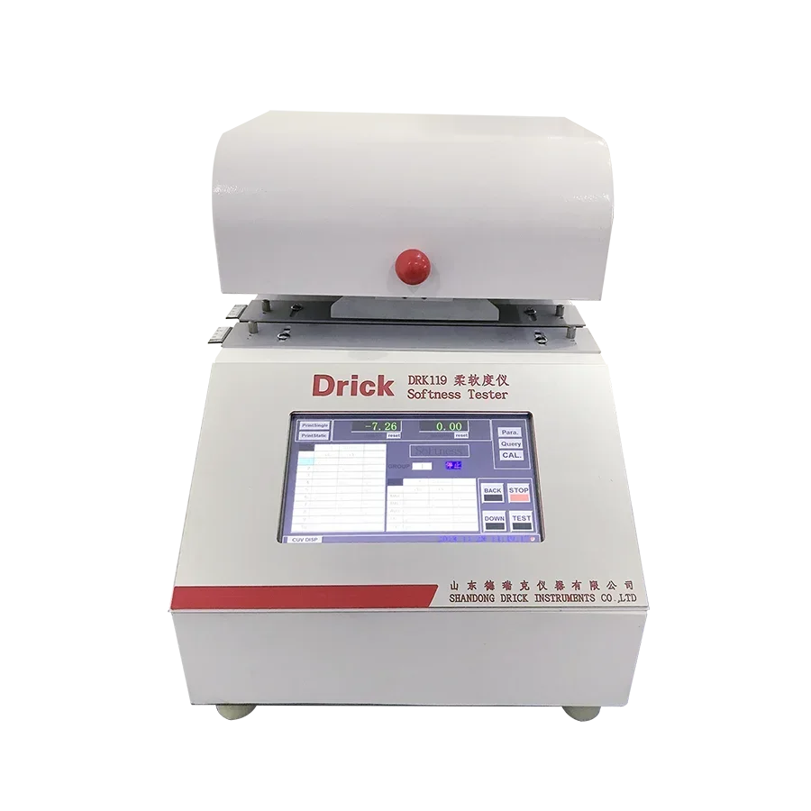 Macchina per prove di morbidezza della carta