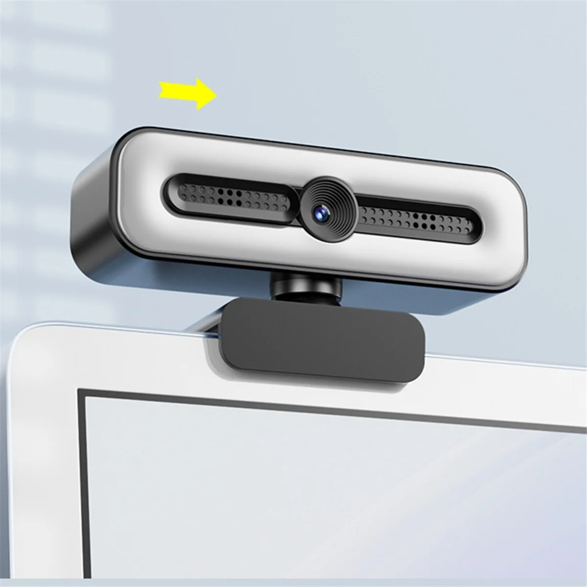 B74A Full HD 4K PC Laptop Webcam Auto Focus Live Streaming Flexible Webcam for Computer PC Web Cam with Microphone