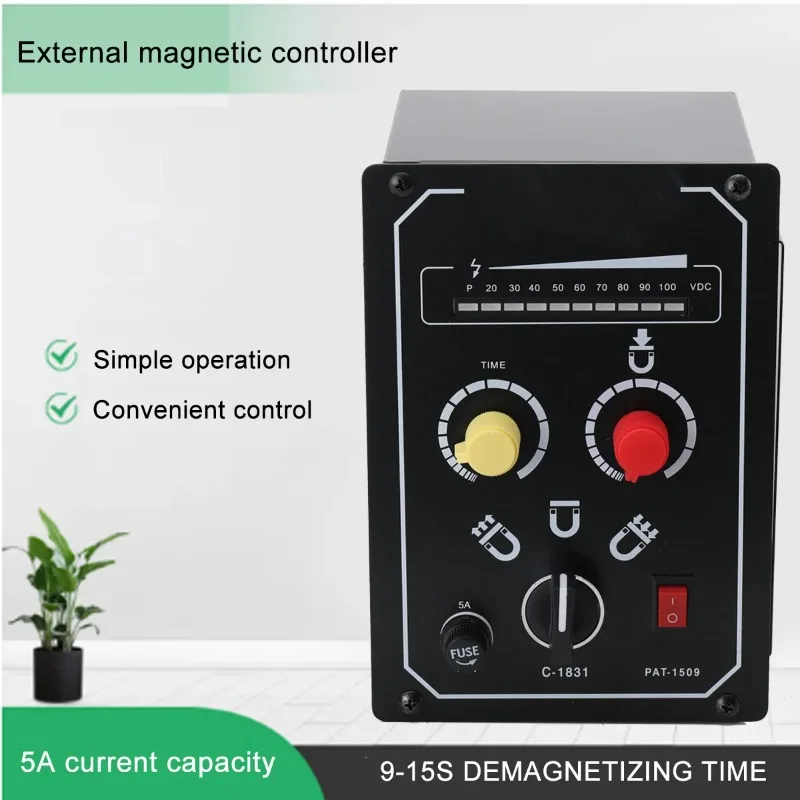 Grinding machine disk controller with LED display Electro Magnetic Chuck Controller electronic charge and demagnetization