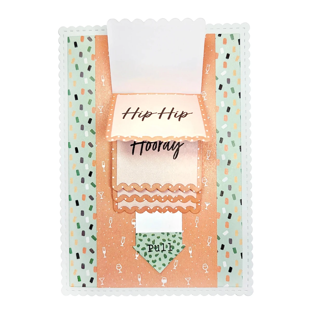 Addycraft Metal cutting dies waterfall effect die cut Scrapbook paper craft knife mould blade punch stencils die