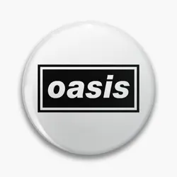 Our Oasis Band Oasis Music Summer Music  Soft Button Pin Badge Hat Cartoon Metal Cute Funny Collar Lapel Pin Decor Gift Fashion