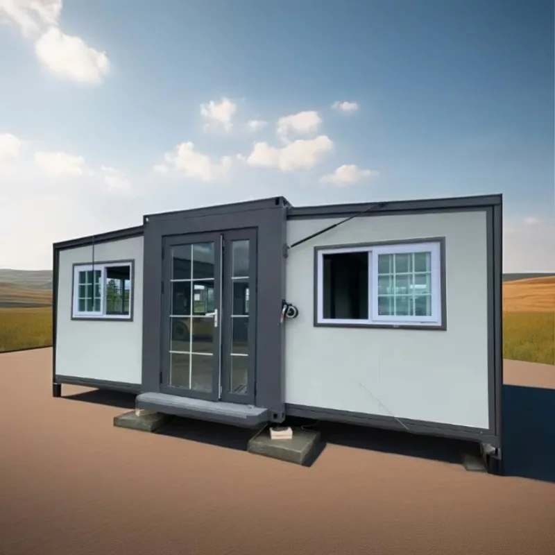 

Industrial Container Home 20ft Open Concept Steel Frame Urban Loft Office Residence Tiny House Cabin