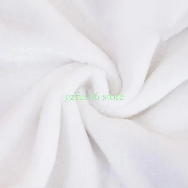 D5QF Flannel Blanket Bear Embroidery Blanket Large for Children Featuring