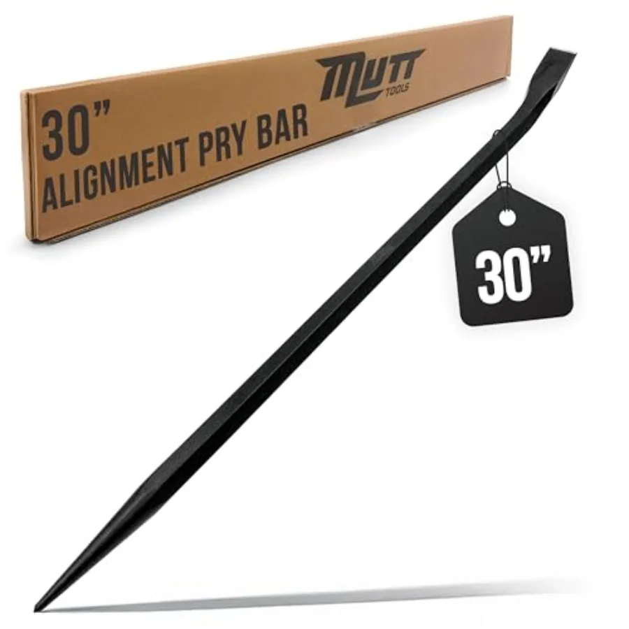 

Mutt Tools Heavy Duty Alignment Pry Bar Professional-Grade Sleever Bar For Line-Up and Spud Work Ideal for Ironworkers Construc