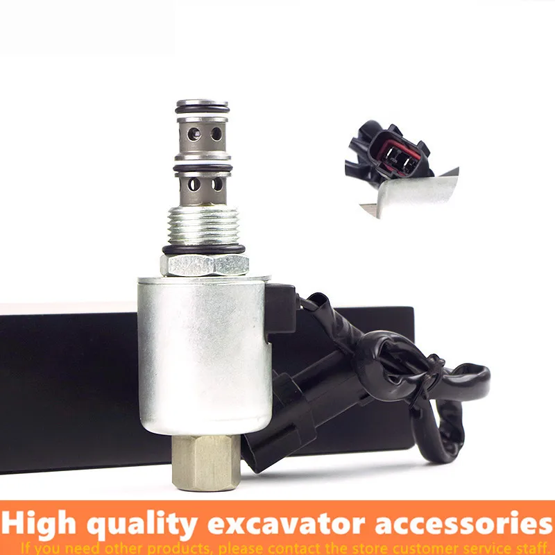 

For KOMATSU PC 200-5 6D95 Engine Special Solenoid Valve Rotary Slewing Pilot Solenoid Valve high quality excavator accessories