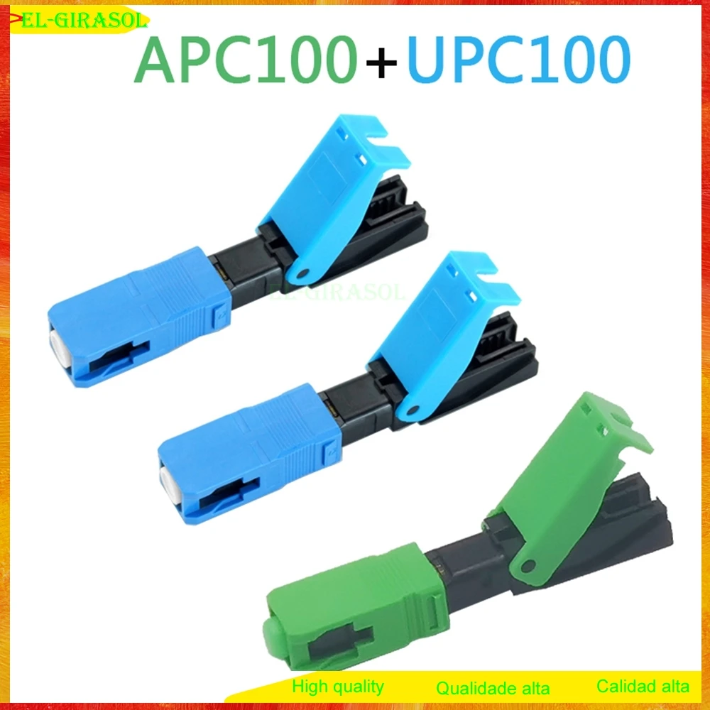 

SC UPC Fiber Optic Connector, SC UPC SC FTTH, high quality embedded, free shipping, 100% New