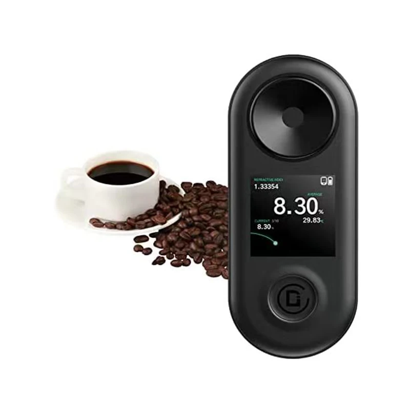 DiFluid R2 Coffee Scale and Refractometer Interconnection APP Digital Coffee TDS Measurer High-precision IP67Concentration Meter