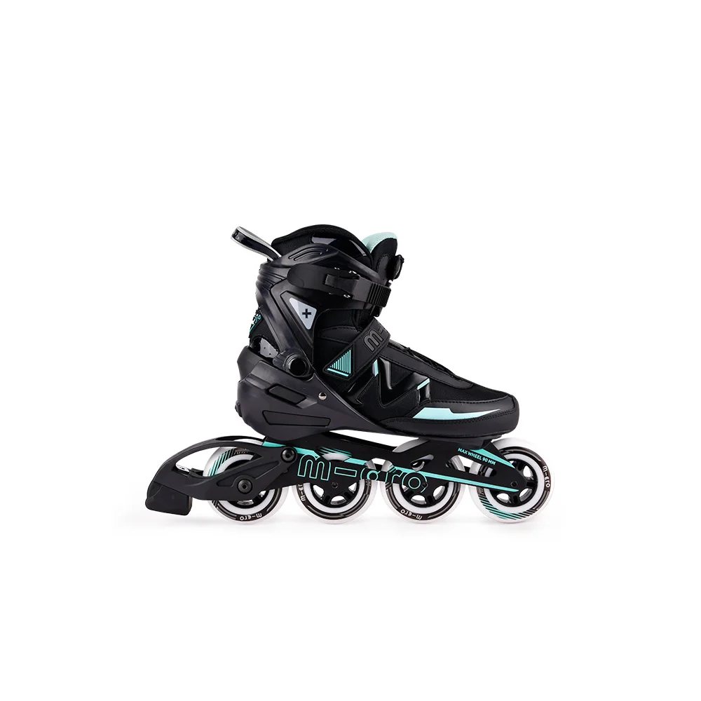 MICRO SKATE MOOD, FITNESS Inline Skates 4 wheel with brake,lightweight and Comfortable,84/90mm 82A SHR Round,ABEC7,EU VAT Free