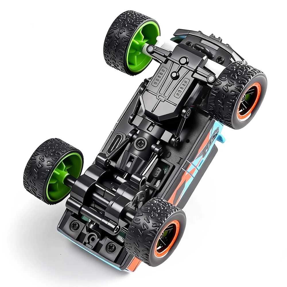 WLtoys 1/64 RC Cars 6407 caméra Monster Truck APP Transmission/contrôle lumières LED 3 vitesses avec affichage Compatible avec VRGlasses