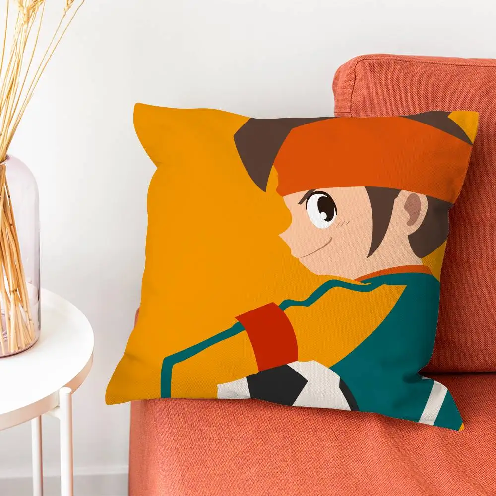 كرة القدم I-InazumaS أحد عشر 11 كيس وسادة كيس وسادة غرفة المعيشة أريكة غطاء الوسادة مناسبة للمنزل غرفة نوم الديكور #2