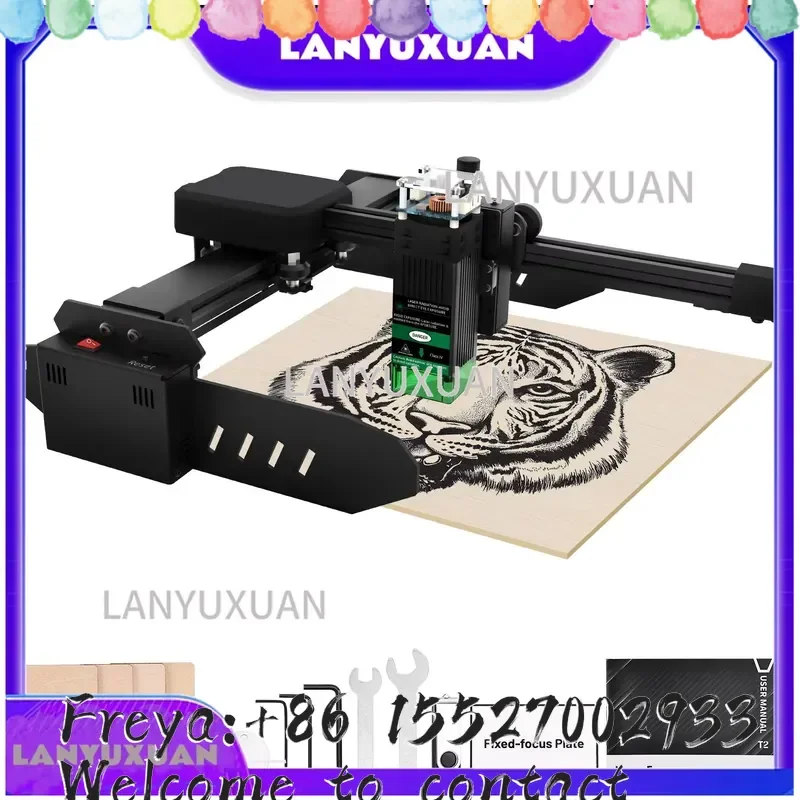 T2020 engraving machine convenient small cantilever type two-axis 20 * 20 cantilever design high precision