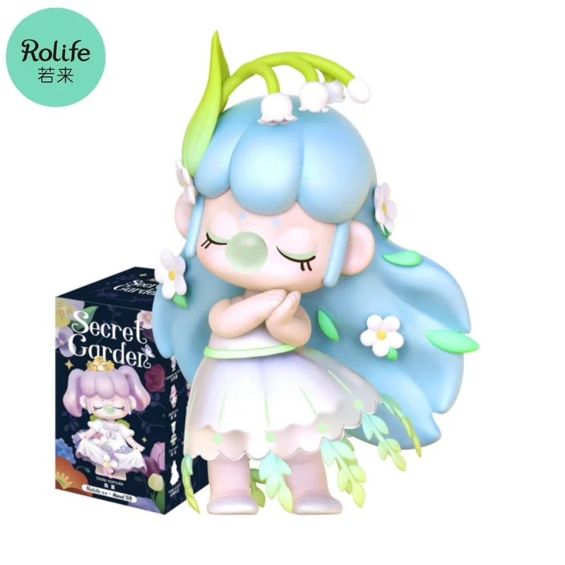 Robotime Rolife Nanci Secret Garden Series Blind Box Brand Designer Dolls Action anime Figure Toys Elfin Children Gift