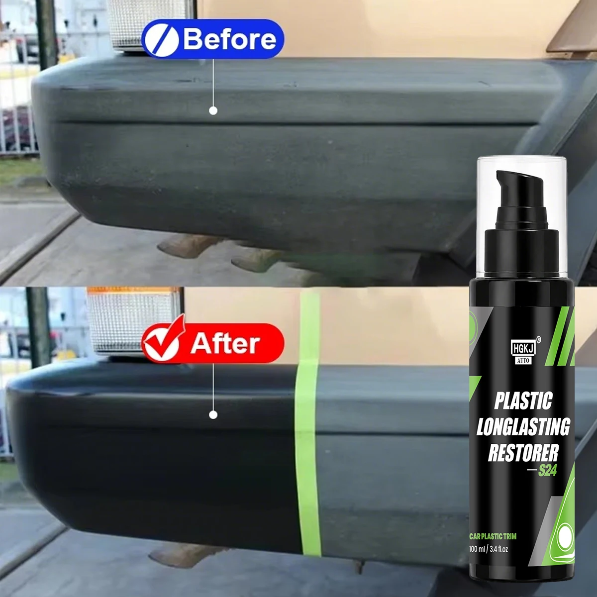 طقم سائل ترميم البلاستيك طويل  - مراجعة Trim Restorer Plastic وسعره