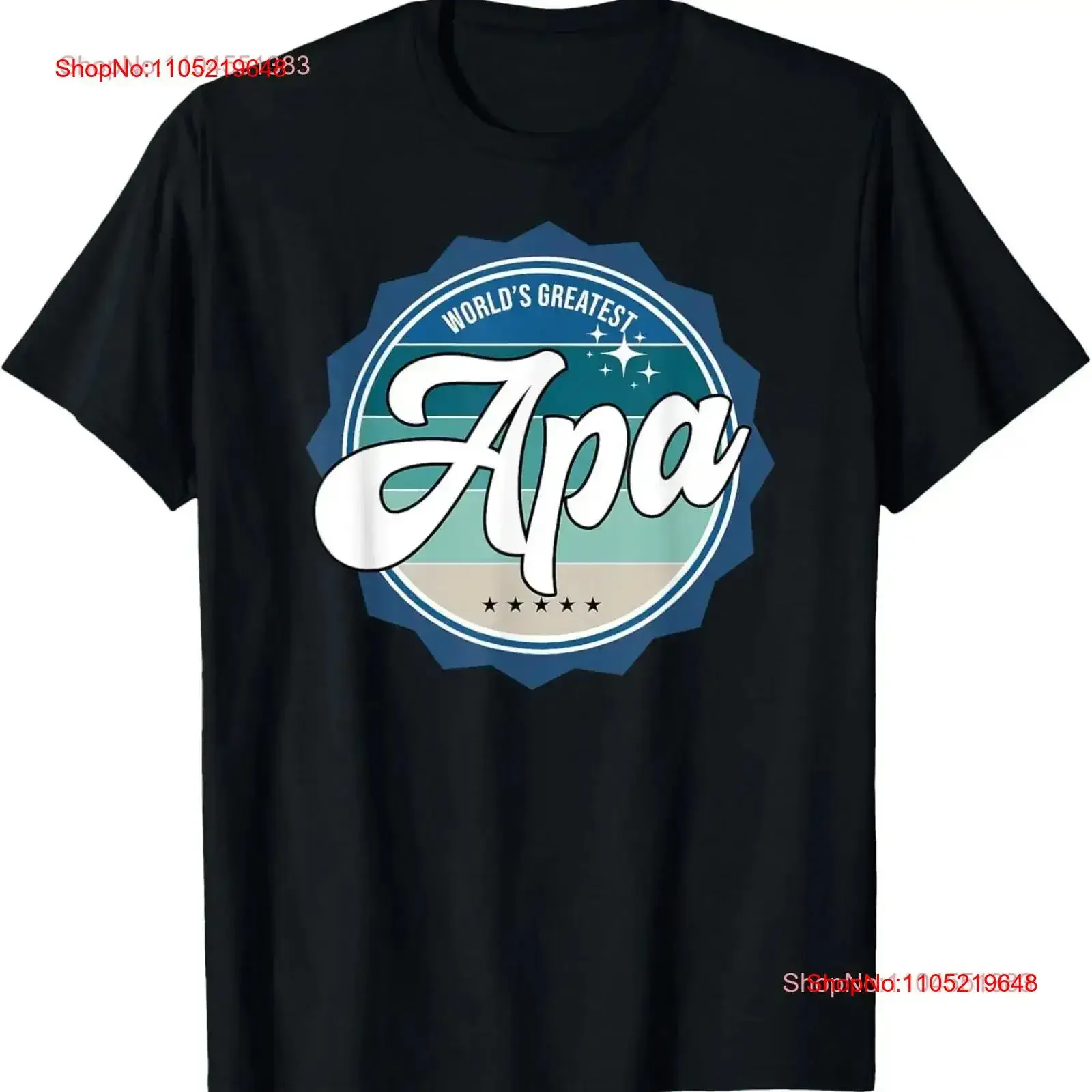 

Футболка World's Greatest Apa Hungarian Dad T-Shirt, винтажная, универсальная, дышащая, повседневная, модная, в стиле стритвир, для повседневной носки