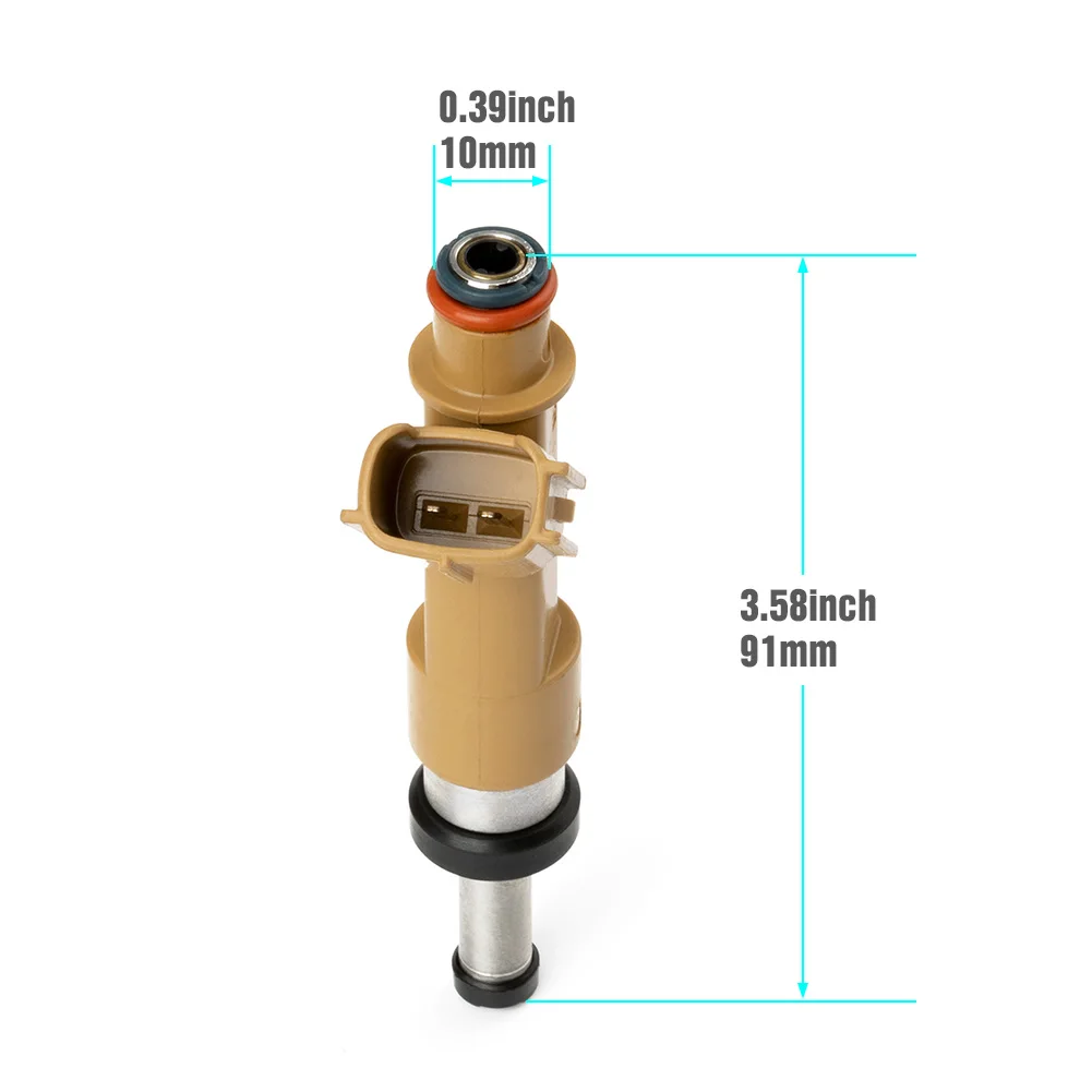1PS/4PS Fuel Injector Nozzles Car Repair Part 23250-0T020 For Toyota Corolla 1.8L 2009-2015 232500T020 2320909140 2320939145
