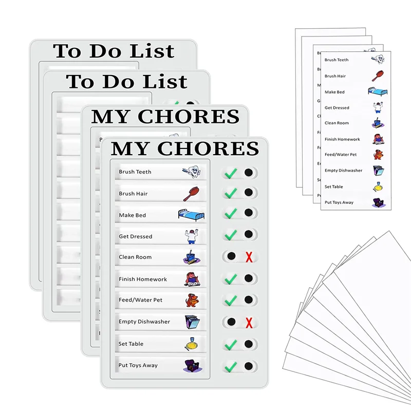 Liste de contrôle portable, 16 pièces, feuille de commande, licence, 03 licence, tâches à faire, parfait, réutilisable