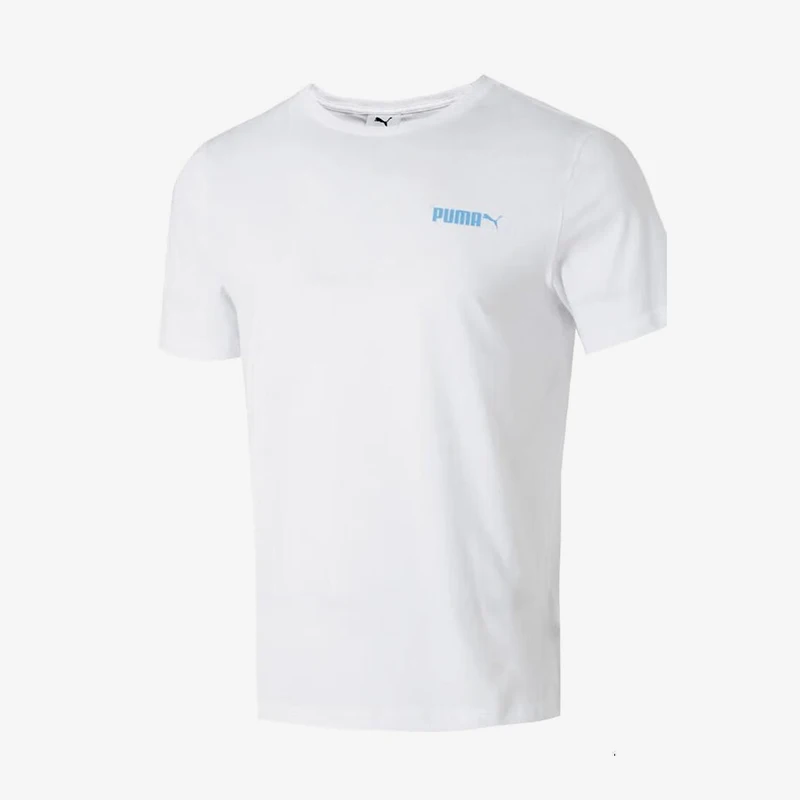 

Puma натуральная летняя мужская удобная дышащая футболка с короткими рукавами для бега в тренажерном зале 691340-52