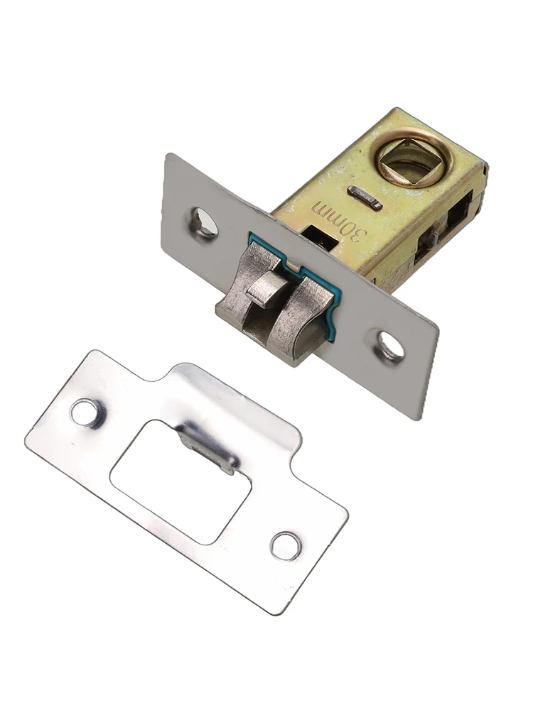 Hardware Zinc Alloy Single Lockbody Tongue Passageway  Body Lock Core Toilet Door Lock Single Tongue Lockcase Fitting