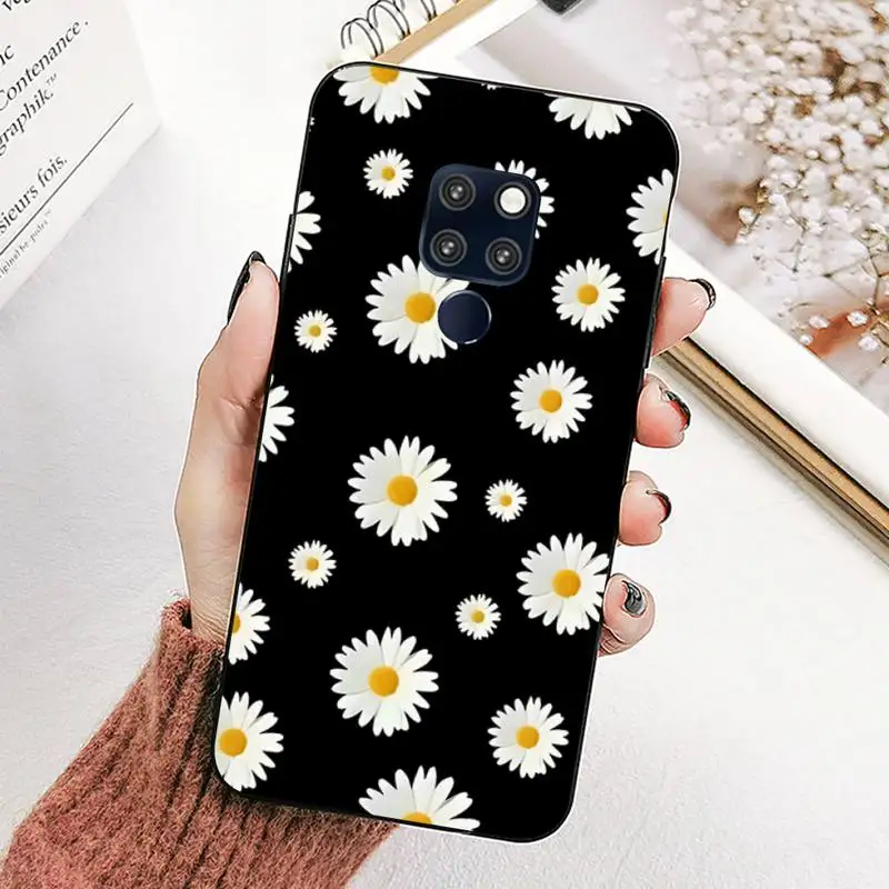 Fresh Little Daisy Phone Case for Huawei Mate 20 10 9 40 30 lite pro X Nova 2 3i 7se