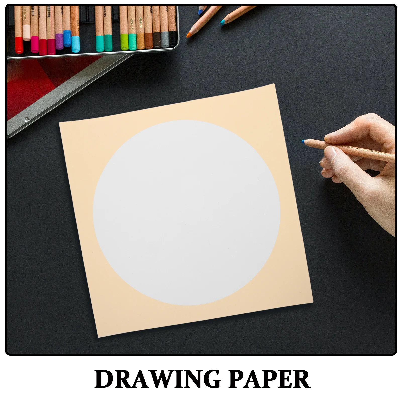 30 枚の書道用紙中国の厚手の玄紙 33x33cm インクブラシ書き込み絵画練習描画練習シート