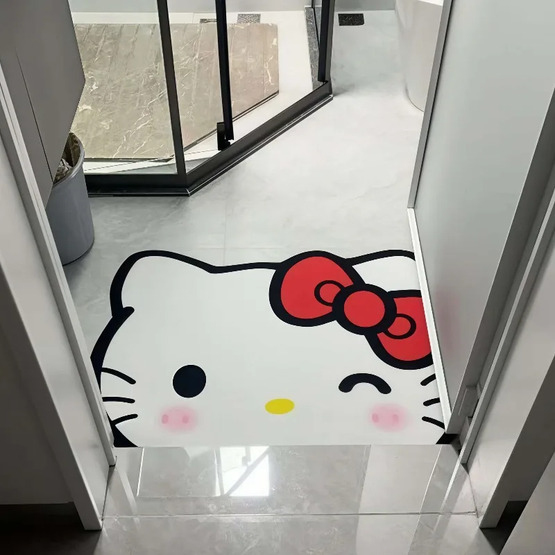 Hello Kitty Non-Slip Absorbent Quick Dry Bathroom Mat for Toilet Entrance & Shower Room view 3