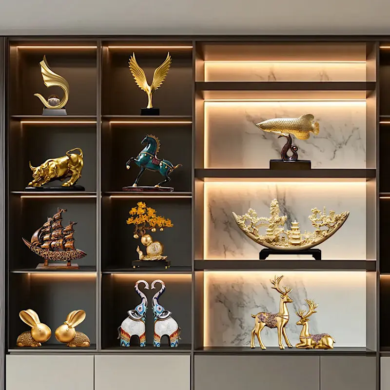 Successful leadership boss office desktop ornaments light luxury high-end atmosphere high grade