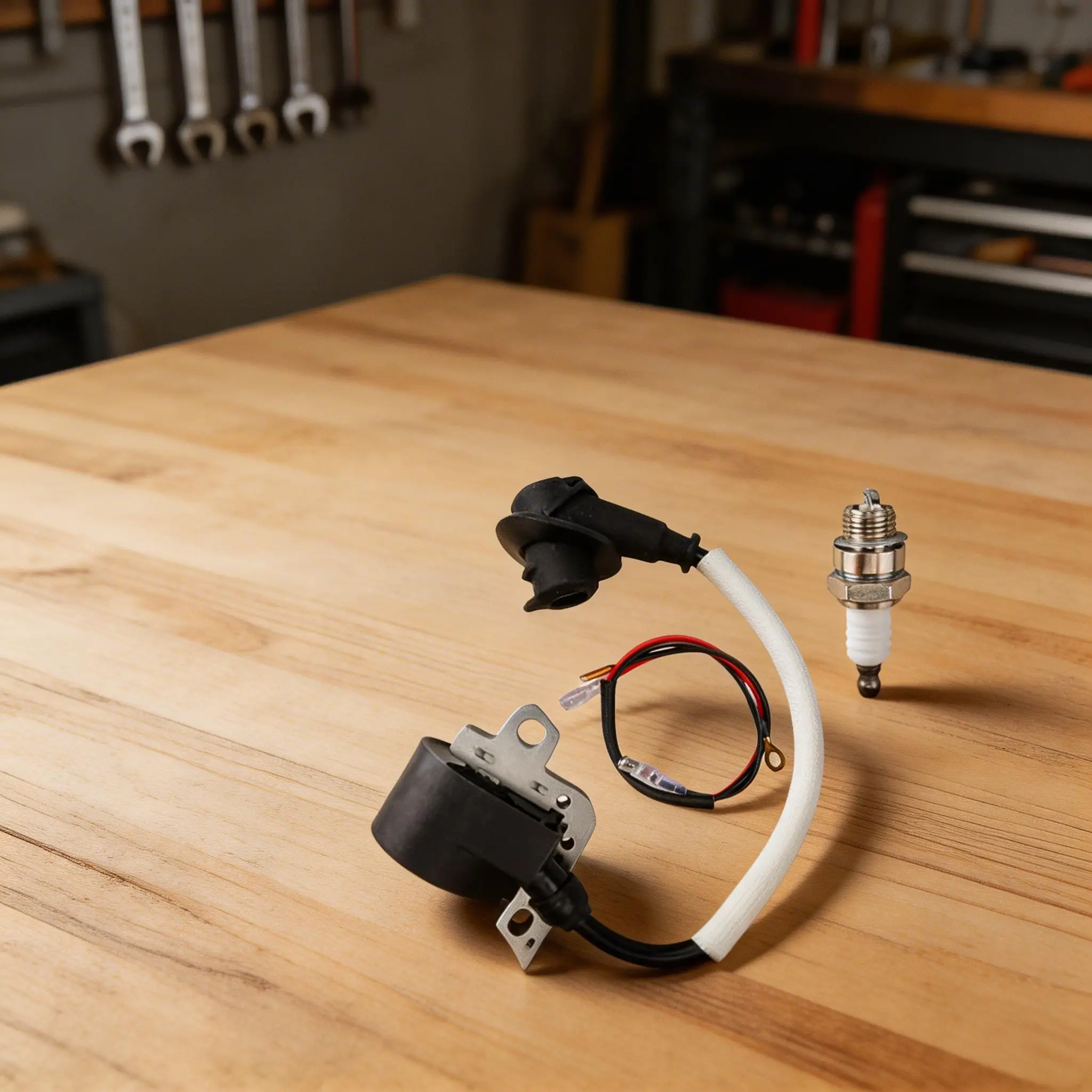 High Performance Ignition Coil Kit 1122 400 1217 Compatible With MS460 MS650 MS660 Garden Power Tools