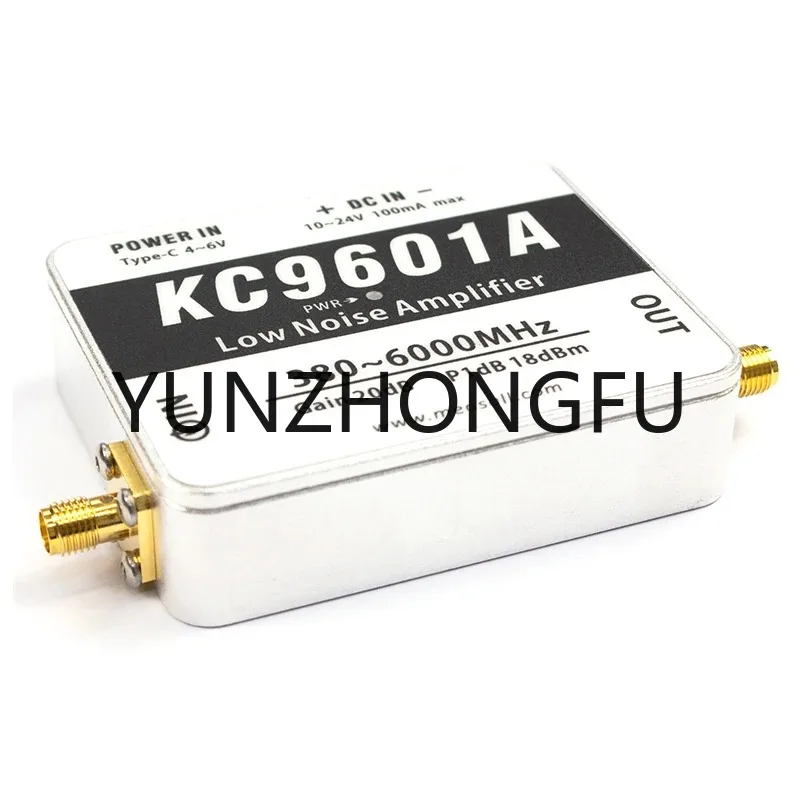 

Amplifier 2.4G KC9601 Low Noise 380MHz-6000MHz Frequency 6GHz 20dB Low Noise Amplifier 5.8G