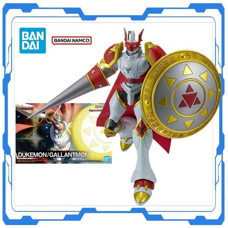 Bandai figura-rise FRS genuino Digimon Adventure Original DUKEMON/GALLANTMON modelo ensamblado juguete figuras de acción modelo de ensamblaje