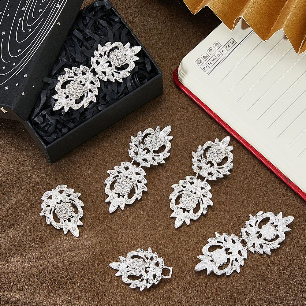 5 Paar Strass-Umhangverschlüss – Sew On Rhinestone Bewertung und Preis