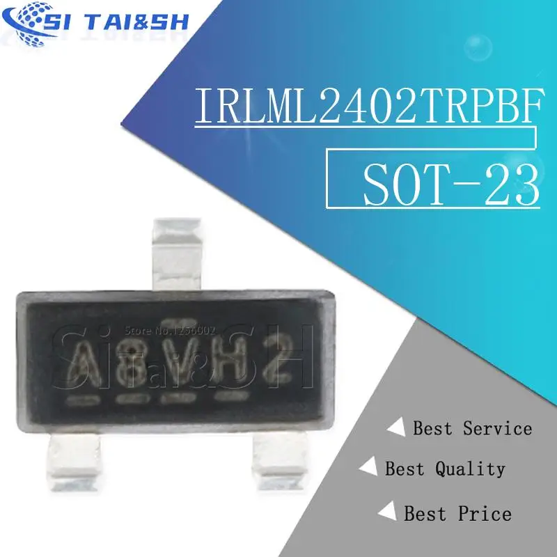 20pcs IRLML6402TRPBF IRLML0030 IRLML0040 IRLML2402 IRLML2502 IRLML2803 IRLML5203 IRLML6244 IRLML6344 IRLML6401 IRLML2502TRPBF