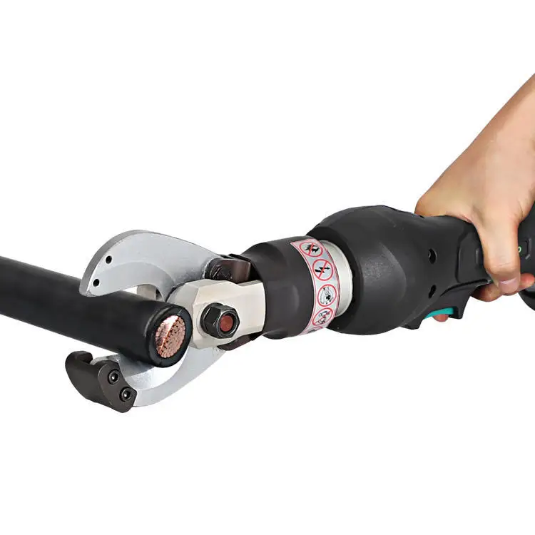 Portable Electric Cable Cutter, Multifunctional Copper Aluminum Armored Cable Cutting & Crimping Plier Power Electrician Tool