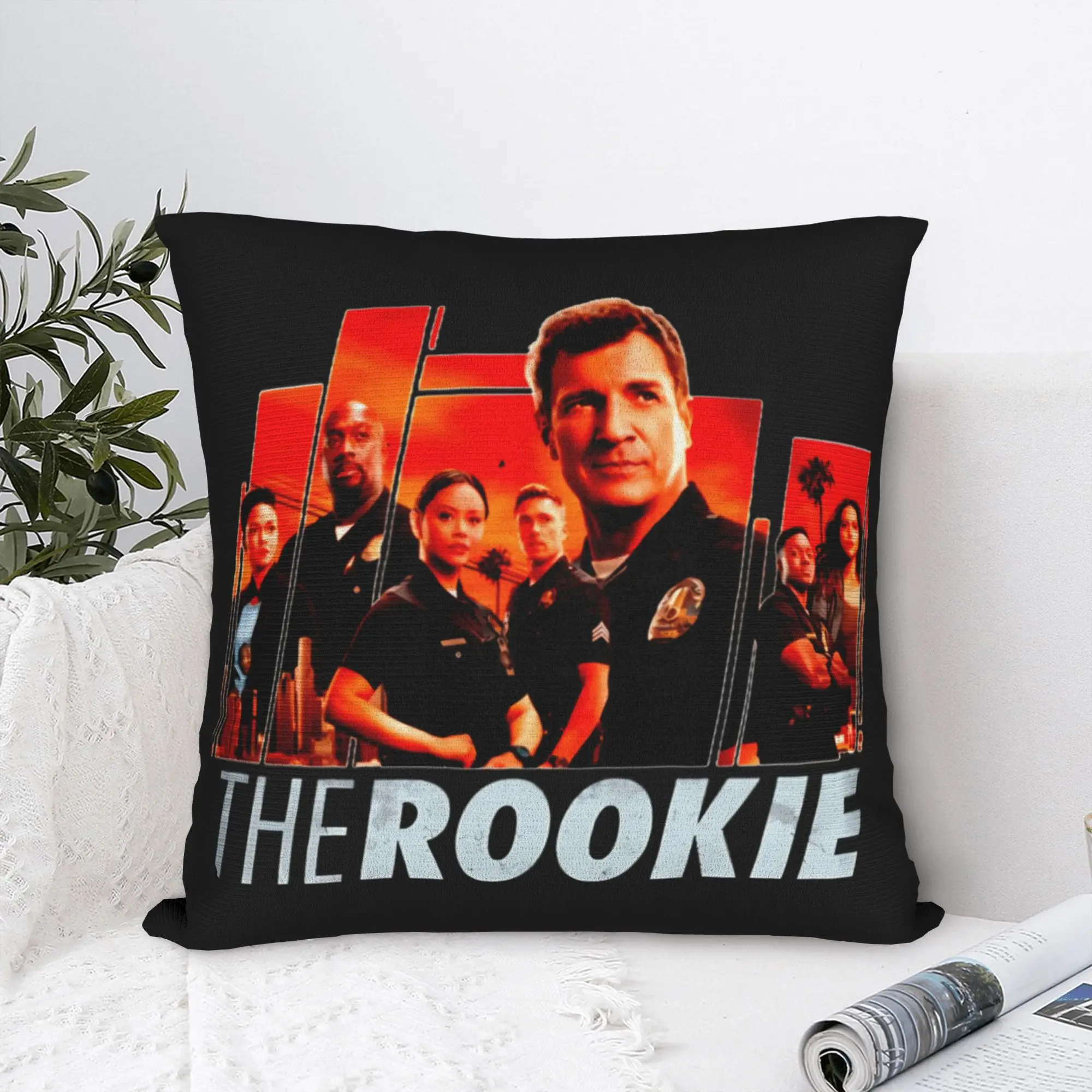 The Rookie Fanart Poster Pillow Case  Graphic Pillow Cover For Office Car Home Decor Funny Pillowcases