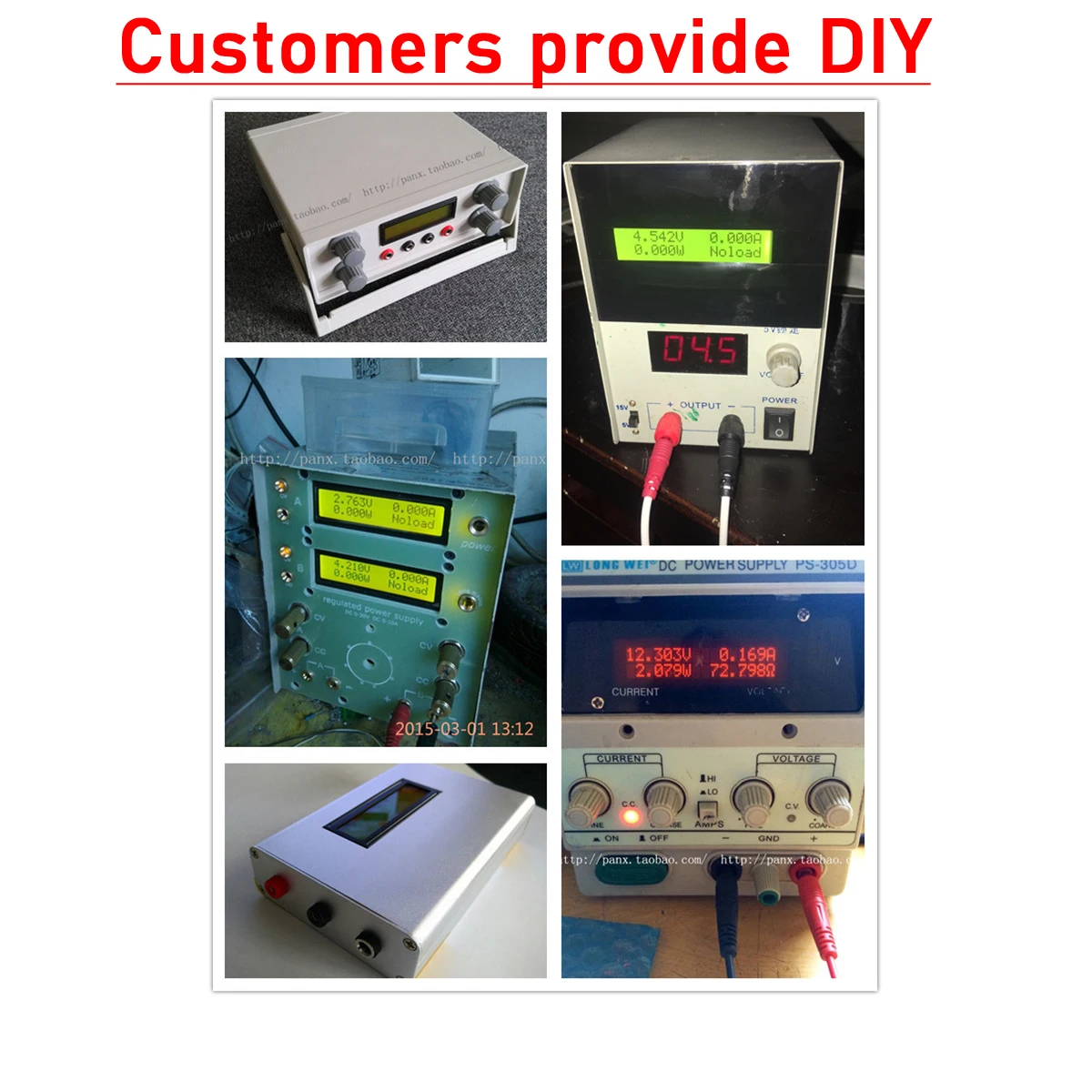 1602 Digital Voltmeter Ammeter / Power Meter / Coulomb AH Meter/ lithium Battery Capacity Tester LiFePO4 Li-ion lead-acid